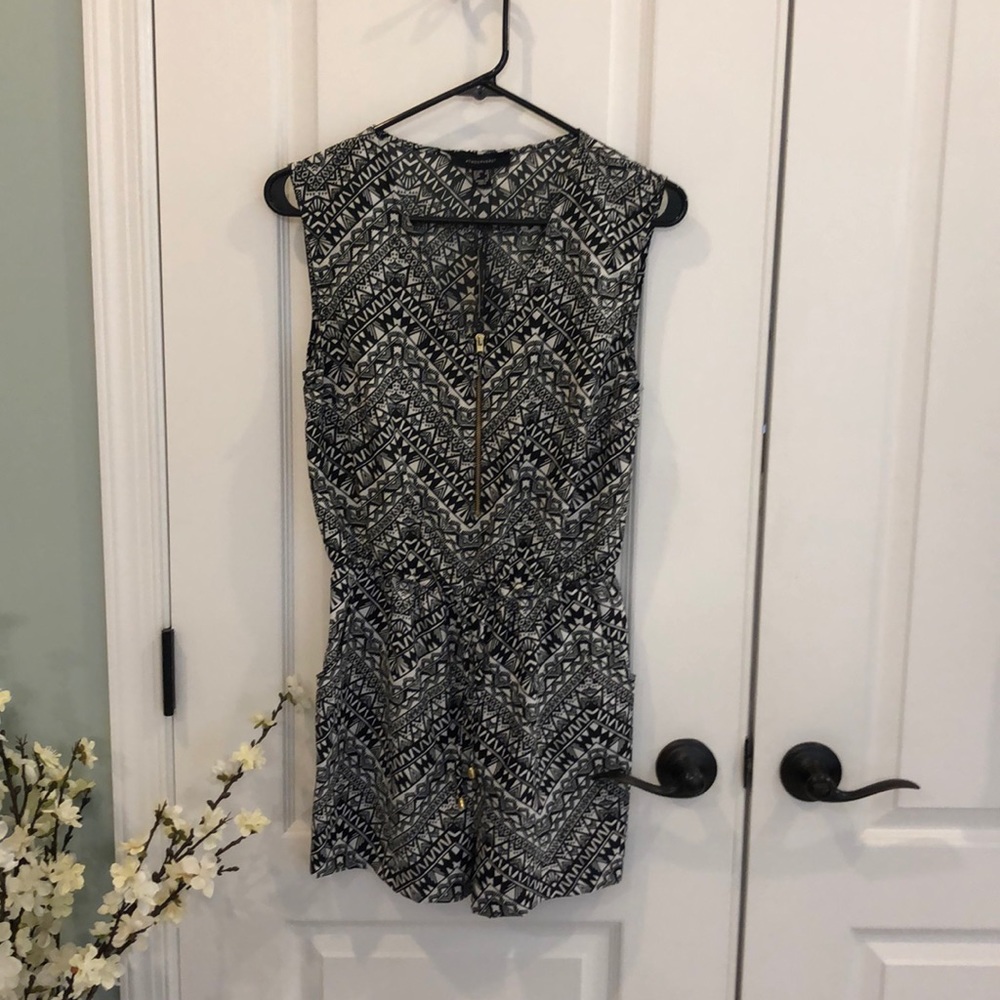 Tribal Print Romper